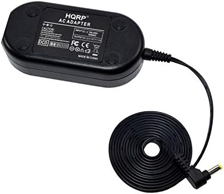 HQRP komplet AC električni adapter i DC spojničar kompatibilan sa Canon PowerShot SD1000, SD1100 je, SD1400