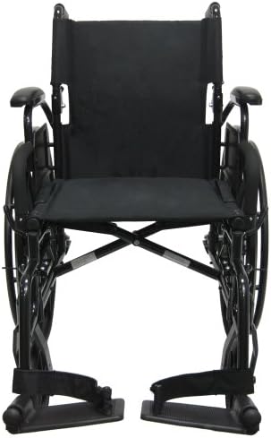 Karman Healthcare 802n-DY Aluminijumska lagana invalidska kolica sa preklopnim naslonima za ruke, zakretni