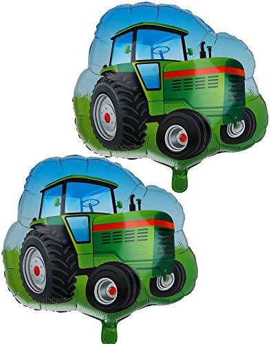 2 Komada Veliki Traktor Mylar Folija Baloni Farm Tema Rođendan Baby Shower Party Dekoracija Zelena