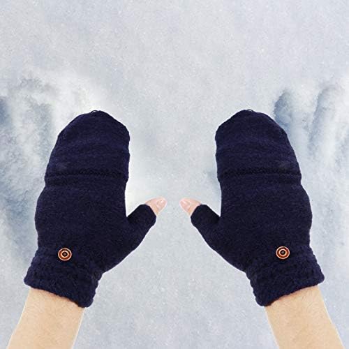 Abaodam Mittens UBS Pokrećene rukavice zimske tople ruke pletene grijane rukavice tople rukavice
