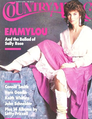 Emmylou Harris pokriva samo originalnu fotografiju časopisa za izrezivanje 1pg 8x10 s0989
