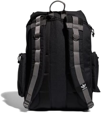 adidas Originals Utility 4.0 ruksak, Crna / granitna siva, jedna veličina