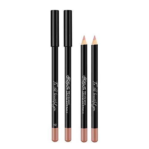 Hmdabd Rose Makeup Set Metal Women Lasting Lipliner vodootporna olovka za usne Stick Pencil 8 boja za usne