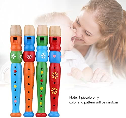 HHOP drveni piccolo flaute zvučni muzički instrument rani obrazovni igrački poklon za dijete dijete dijete