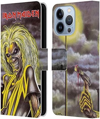 Dizajn glave za glavu zvanično licencirani Iron Maiden Killers album pokriva kožnu knjigu Wallet Case Cover