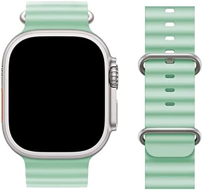 Silikonske trake kompatibilne s Apple Watch Band-om za sametke za muškarce i žene 38mm 40mm 41mm 42mm 44mm 45mm 49mm 22mm 45mm 49mm remen Rašilice kompatibilne sa IWATCH serija Ultra 8 7 6 5 4 3 2 1 SE