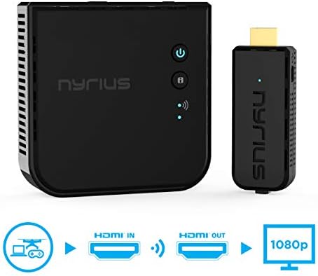 Nyrius Ovan Prime Wireless Video HDMI predajnik i prijemnik za streaming HD 1080P 3D video i digitalni zvuk