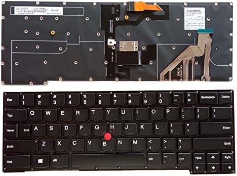 Laptop zamjena američki raspored sa ukazujući sa pozadinskim osvjetljenjem tastatura za Lenovo Thinkpad
