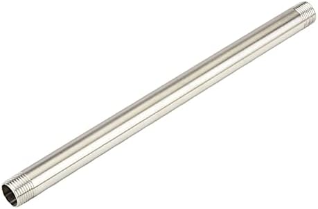 Bettomshin 1pcs okrugli cijevi od nehrđajućeg čelika 20 mm od 300 mm Dužina bešavna cijev za ravnoj cijevi