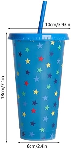 Keramičke šalice kafe šalice kreativne čaše za vodu zvijezda PP plastična šalica od slame zvijezda plastična