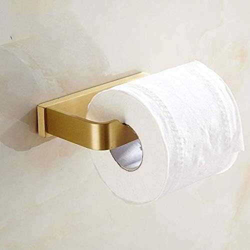 Wssbk Zlatni držač salveta, držač toaletnog papira Creative Roll držač čistog mesinga stalak za peškire