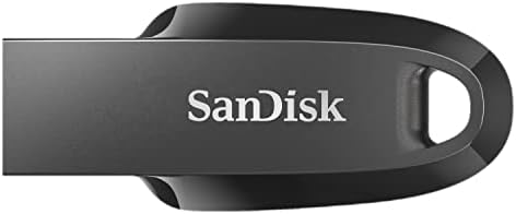 SanDisk 128GB Ultra krivulja USB 3.2 Flash Drive crna do 100 MB / s