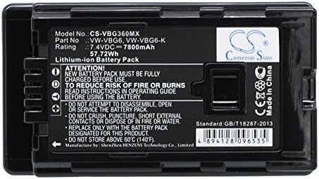 Cameron Sino baterija za Panasonic AG-AC130, AG-AC130AEJ, AG-AC160, AG-AC160A, AG-AC160AEJ, AG-AC160AP,