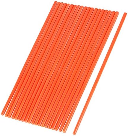 RuiloGod plastični kineski tradicionalni štapići 24cm dugačak 10 par crveni (ID: D57 902 9E8 CA0 454