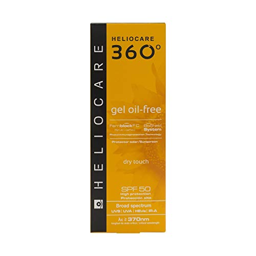 Heliocare 360 SPF 50+ Gel bez ulja 50ml-uva i UVB zrake Protector-njega sunca-Španija