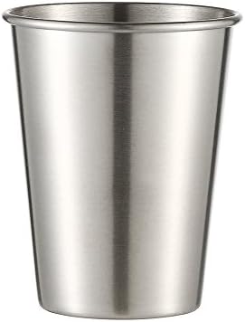 BlMiede Home alat Glass sok od čelika 3pcs Putne čaše podijeliti porcija od nehrđajućeg stakla i boce od