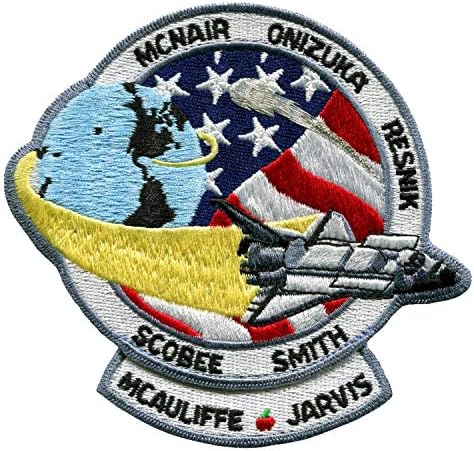 Zvanični NASA svemirski program Patle Heroes Patch set Apollo Shuttle, Apolon 1 STS-51L Challenger STS-107