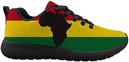 Owaheson Afrika Rasta Reggae zastava Muški jastuk za cipele Atletska šetnja tenis tenis modne tenisice