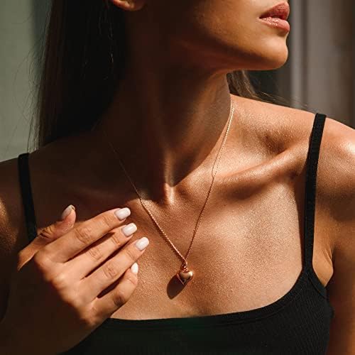 Slatke ogrlice od srca za žene trendi 14k Zlatna ogrlica sa otvorenim srcem Dainty Zlatna ogrlica sa privjeskom