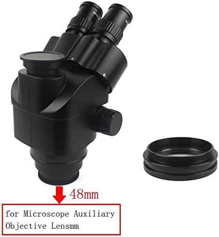 Oprema Za Mikroskop 1.0 X Barlow Lens Stereo Mikroskop Objektiv Zaštitni Stakleni Poklopac Laboratorijski