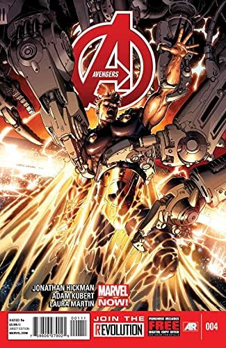 Osvetnici 4 FN; Marvel comic book / Jonathan Hickman