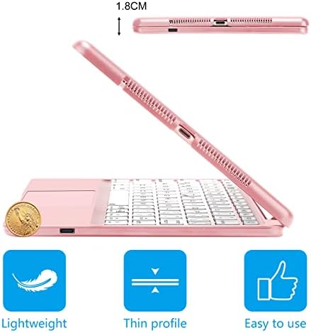 IPad 9.7 tipkovnice s tastaturom Touchpad, kompatibilan sa iPad 6. generacijom 2018, 5. generacije 2017,