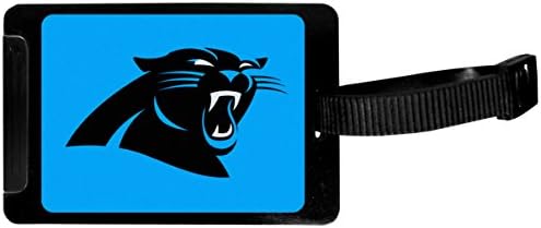 Siskiyou sportski Unisex NFL Carolina Panthers prtljaga oznaka, crn, 3.25& 34;