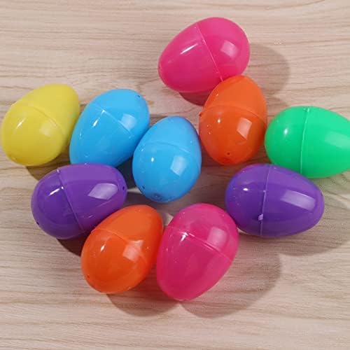 Dbylxmn dekoracije za Momačku zabavu za muškarce 6x4cm jaja 12 pakovanja otvorena Plastična ljuska jaja