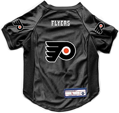 Littlearth NHL Philadelphia Flyers stretch dres za kućne ljubimce, boja tima, veliki