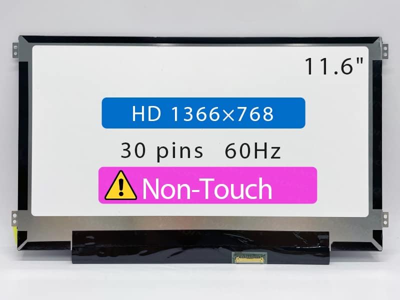 Zamjena ekrana za HP Chromebook 11-V031NR V032NR V033NR V050NA 11.6 HD 1366X768 30 PIN LCD-a zaslona za ekran bez dodirnog ekrana