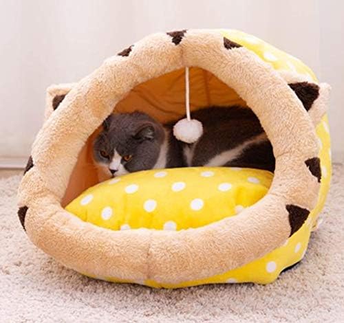 DBLQ Cat Nest pet mačka poluzatvorena velika zimska gnijezda mačka zimski topli San mačja kuća za mačke