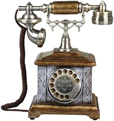 Xjjzs Design Antique Telefon - Rotacijski telefon - Corded Retro telefon - Vintage Dekorativni telefoni