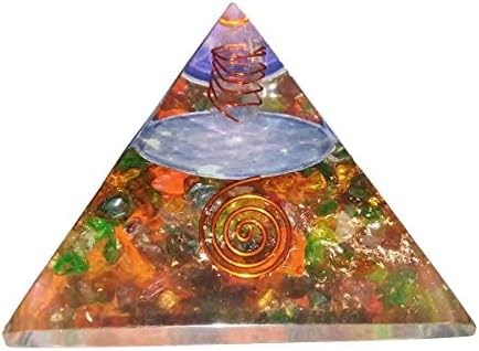 Višestosni piramidni kristali iscjeljivanja Reiki Organise Pyramid Reiki Spritual poklon sa crvenom poklon