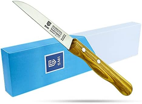 SMI-nož za čišćenje maslinovog drveta nož za voće Solingen nož-proizveden u Njemačkoj - nije siguran u mašini za pranje sudova