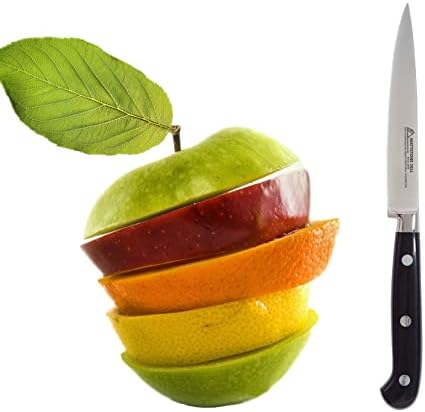 Kuhinjski Pomoćni nož, MATTSTONE HILL kuhinjski nož od 4 inča, nož za čišćenje, nož za voće, nož za povrće-njemački