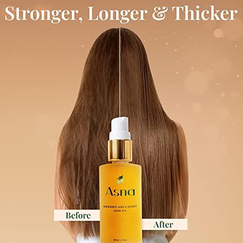 Amla ulje za kosu, hladno prešano ulje za rast kose kompanije Asna, Organic, ulja za tretman kose za