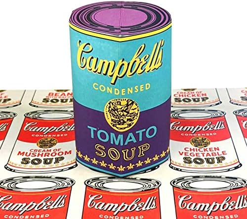 Poposition Press Andy Warhol Pop Up Pop Art 3D Campbellova supa može čestitka
