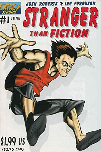 Stranger od fikcije # 1 VF ; Impact Studios comic book