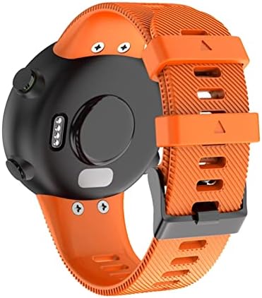 DZHTUS 18mm 20mm Meki Silikonski Smart Watch bend za Garmin Forerunner 45 Sat Sportska narukvica za Garmin