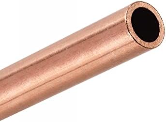 Uxcell Copper okrugla cijev 11mm od 1,5 mm debljina zida 100 mm Dužina cijevi cijevi 3 kom