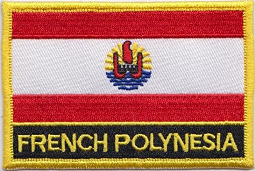 1000 zastava Francuska polinezija zastava zemlje vezena mrlja Blazer