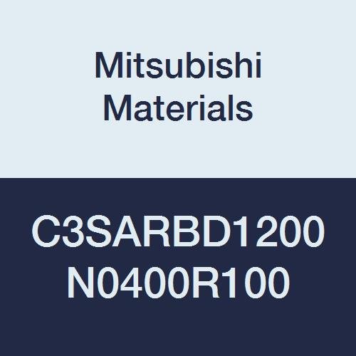 Mitsubishi materijali C3sarbd1200n0400r100 C3sarb serija karbidnih ugaonih radijusa krajnji mlin, bez premaza,