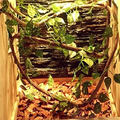 Houchu Reptile Vines Gecko Umjetno Stanište Biljaka Savitljivi Penjač Iz Džungle Lažni Ratan