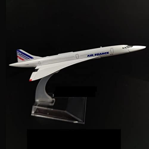 Reelak liveni lovac od legure za: razmera 1: 400 metalna replika aviona 15 cm Air France Concorde Model