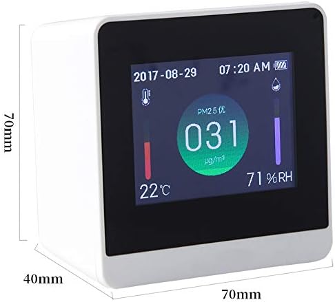 XDKLL PM2. 5 Tester kvaliteta vazduha TFT Display električni merač Temperature i vlažnosti termometar &