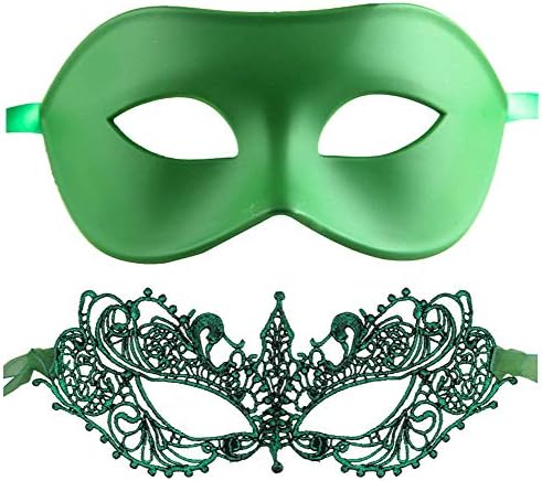 Par Masquerade Mask - odgovarajući muškarci & žene maska za maskenbal, Mardi Gras, Venecijanske stranke,