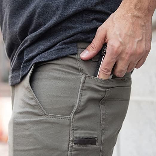 Vertx ženske Delta 2.1 rastezljive ravne noge sa džepovima lagane pamučne Casual radne pantalone za muškarce