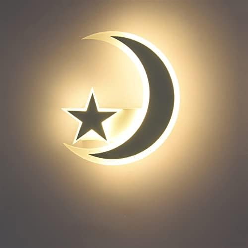 LED Star Moon zidna lampa kompatibilna sa dječjom dječjom dječjom sobom zidna svjetla za crtane filmove