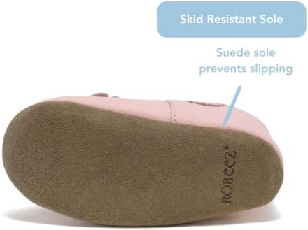 Robeez Baby Girls i Unisex mekani potplat papuče za cipele otporne na klizanje za novorođenčad i mališani,