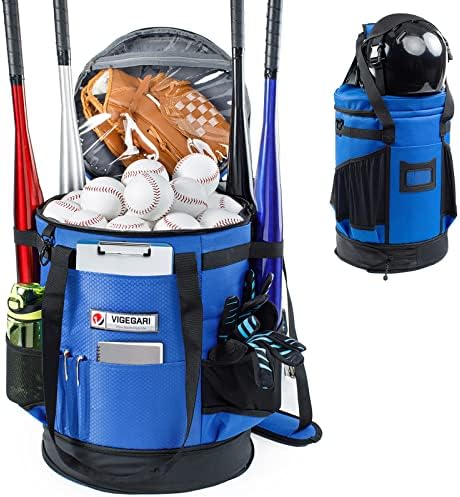 VIGERARI torba za Bejzbol-torba za Bejzbol trenere-proširiva torba za softball sa podstavljenim sjedištem